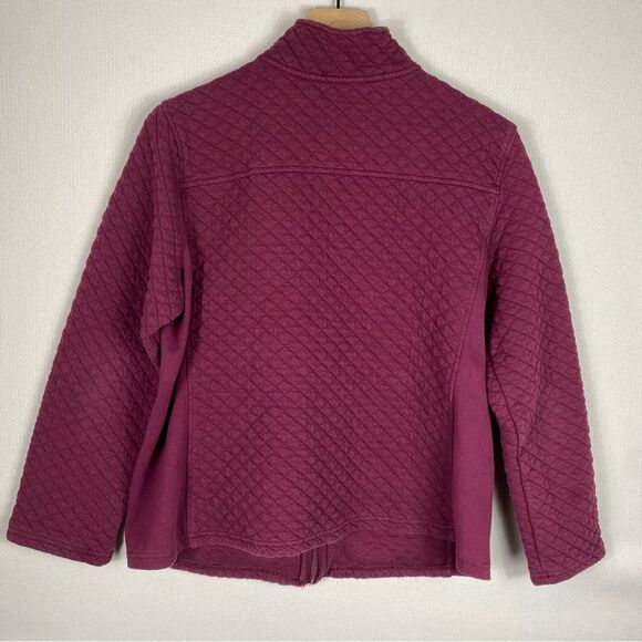 Croft & Barrow Quilted Jacket Full Zip - Picture 4 of 4